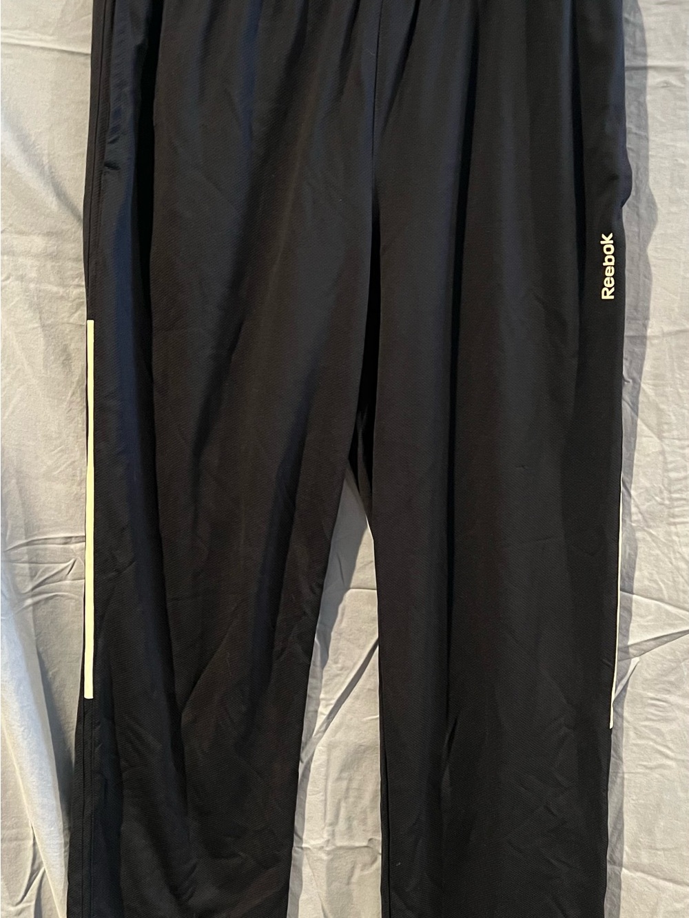 Reebok Dark Grey Sweatpants with Logo